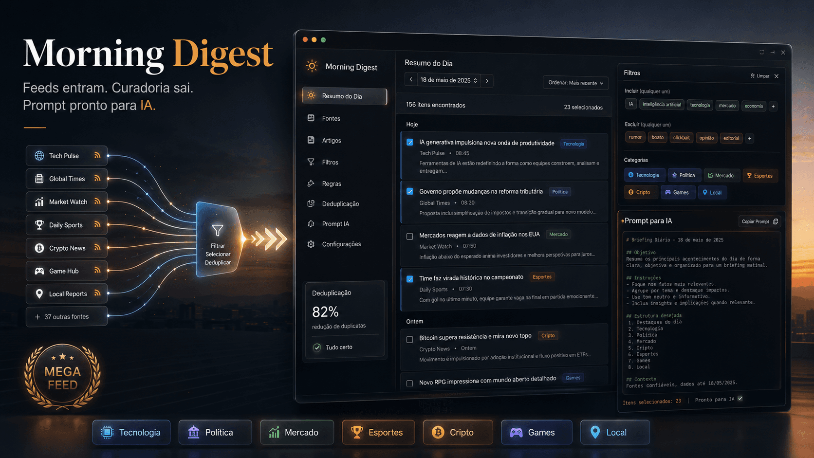 Morning Digest // MEGA FEED